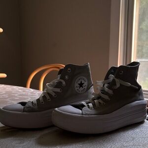 Converse Women's High-Top Sneakers - light green